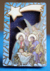 Angel Nativity Wooden Magnet / Easel